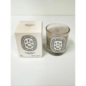 Diptyque Feu de Bois Mini Candle 35 Grams 1.23 oz Travel Size - Wood Fire